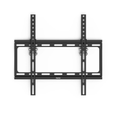 Support mural fixe Hama pour téléviseurs jusqu'à 75 pouces - Poids maximal : 35 kg - Inclinable - Compatible VESA 400 x 400 mm -