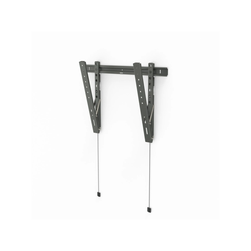 Support mural fixe Hama pour téléviseurs jusqu'à 90 pouces - Poids maximal : 80 kg - Inclinable - Compatible VESA 600 x 400 mm -