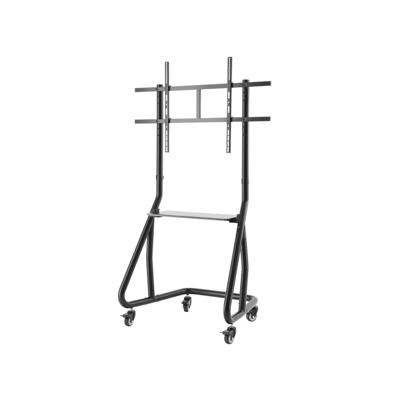 Support TV à roulettes Hama pour téléviseurs jusqu'à 100 pouces - Poids maximal 80 kg - VESA 1000 x 600 mm - Hauteur réglable -