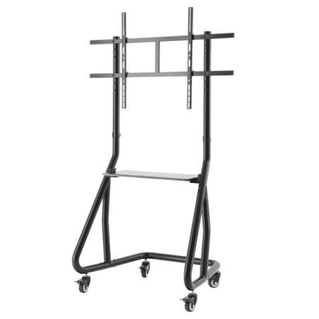 Support TV à roulettes Hama pour téléviseurs jusqu'à 100 pouces - Poids maximal 80 kg - VESA 1000 x 600 mm - Hauteur réglable -