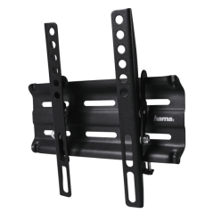 Support mural fixe Hama pour téléviseurs jusqu'à 48 pouces - Poids maximal : 25 kg - Inclinable - VESA 200 x 200 mm - Noir