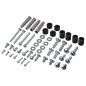 Support mural fixe Hama pour téléviseurs jusqu'à 48 pouces - Poids maximal : 25 kg - Inclinable - VESA 200 x 200 mm - Noir