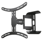 Support mural fixe Hama pour téléviseurs jusqu'à 65 pouces - Poids maximal : 35 kg - VESA 400 x 400 mm - Acier - Gestion des câb