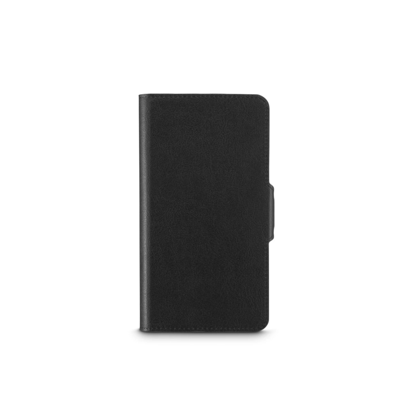 Étui à rabat universel Hama Essential pour smartphones jusqu'à 6,1 pouces (7,5 x 15,3 cm) - Fermeture magnétique - Cuir - Noir