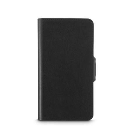 Étui à rabat universel Hama Essential pour smartphones jusqu'à 6,1 pouces (7,5 x 15,3 cm) - Fermeture magnétique - Cuir - Noir