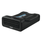 Convertisseur analogique-numérique Hama Essential - Full HD - Câble de 0,74 m - Péritel - HDMI - 8,8 x 2,5 x 5,7 cm - Noir
