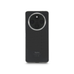 Coque Hama Always Clear pour Xiaomi Redmi 14C - Antidérapante - Polyuréthane thermoplastique - Bords surélevés - Transparente