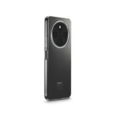 Coque Hama Always Clear pour Xiaomi Redmi 14C - Antidérapante - Polyuréthane thermoplastique - Bords surélevés - Transparente
