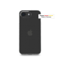Coque Hama Always Clear pour iPhone 16E - Antidérapante - Polyuréthane thermoplastique - Bords surélevés - Transparente