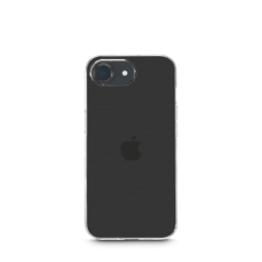 Coque Hama Always Clear pour iPhone 16E - Antidérapante - Polyuréthane thermoplastique - Bords surélevés - Transparente