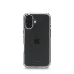 Coque Hama Extreme Protect pour iPhone 16 - Antidérapante - Polycarbonate - Protection D3O - Bords surélevés - Transparente