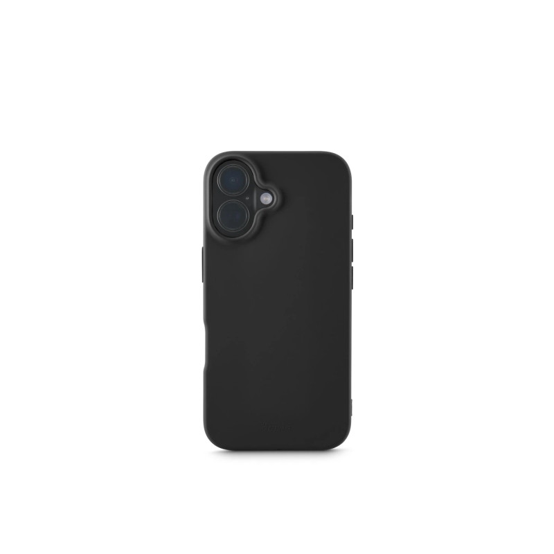 Coque Hama Fantastic Feel pour iPhone 16 - Antiadhésive et anti-salissures - Polyuréthane thermoplastique - Bords surélevés - No