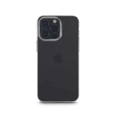 Coque Hama Always Clear pour iPhone 16 Pro - Antidérapante - Anti-jaunissement - Polyuréthane thermoplastique - Bords surélevés