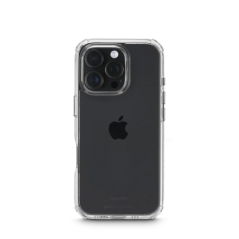 Coque Hama Extreme Protect pour iPhone 16 Pro - Antidérapante - Polycarbonate - Protection D3O - Bords surélevés - Transparente