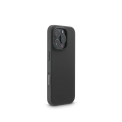 Coque Hama Fantastic Feel pour iPhone 16 Pro - Antiadhésive, anti-salissures - Magnétique - Polyuréthane thermoplastique - Bords