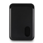 Porte-cartes Hama Fantastic Feel MagSafe pour iPhone - Glissement facile - Magnétique - Noir