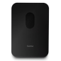 Porte-cartes Hama Fantastic Feel MagSafe pour iPhone - Glissement facile - Magnétique - Noir