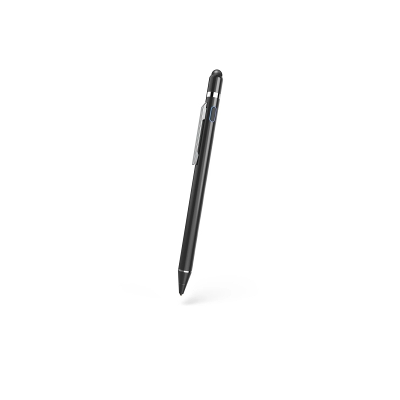 Stylet numérique Hama Pro pour tablettes - Jusqu'à 18 heures d'autonomie - Pointe fine de 1,5 mm - Corps en aluminium - Embout e