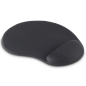 Tapis de souris Hama Ergo Mini - Ergonomique - Base antidérapante - Mousse à mémoire de forme - 20 x 23 x 2,1 cm - Noir