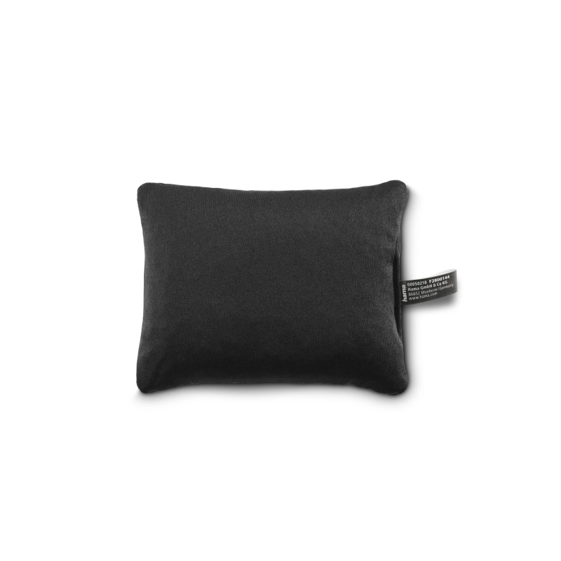 Coussin repose-poignet Hama Ergo - Lycra - Réduit la fatigue - 134 x 9 x 96 mm - Noir