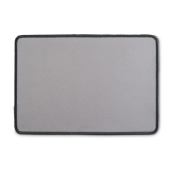 Tapis de souris professionnel Hama - Base antidérapante - Surface en tissu - 29,7 x 0,3 x 21,3 cm - Gris