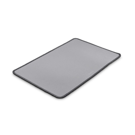 Tapis de souris professionnel Hama - Base antidérapante - Surface en tissu - 29,7 x 0,3 x 21,3 cm - Gris