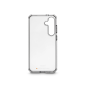 Coque Hama Extreme Protect pour Samsung Galaxy S24 - Antidérapante - Polycarbonate - Protection D3O - Bords surélevés - Transpar