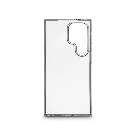 Coque Hama Always Clear pour Samsung Galaxy S24 Ultra - Antidérapante - Polyuréthane thermoplastique - Bords surélevés - Transpa