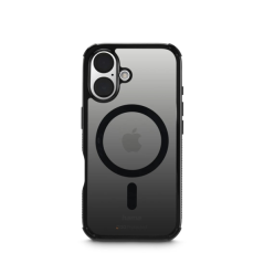 Coque Hama Extreme Protect pour iPhone 16 - Magnétique - Antidérapante - Polycarbonate - Protection D3O - Bords surélevés - Noir