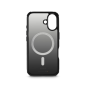 Coque Hama Extreme Protect pour iPhone 16 - Magnétique - Antidérapante - Polycarbonate - Protection D3O - Bords surélevés - Noir