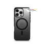 Coque Hama Extreme Protect pour iPhone 16 Pro - Magnétique - Antidérapante - Polycarbonate - Protection D3O - Bords surélevés -