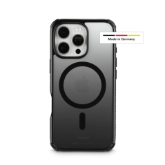 Coque Hama Extreme Protect pour iPhone 16 Pro Max - Magnétique - Antidérapante - Polycarbonate - Protection D3O - Bords surélevé