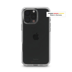 Coque Hama Extreme Protect pour iPhone 16 Pro Max - Antidérapante - Polycarbonate - Protection D3O - Bords surélevés - Transpare