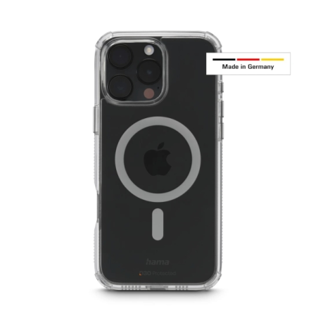 Coque Hama Extreme Protect pour iPhone 16 Pro Max - Antidérapante - Magnétique - Polycarbonate - Protection D3O - Bords surélevé