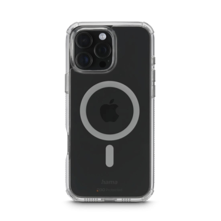 Coque Hama Extreme Protect pour iPhone 16 Pro Max - Antidérapante - Magnétique - Polycarbonate - Protection D3O - Bords surélevé