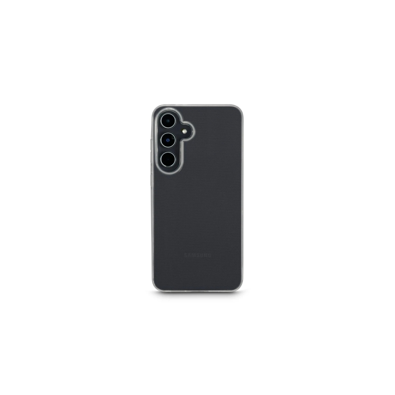 Coque Hama Always Clear pour Samsung Galaxy S24 - Antidérapante - Polyuréthane thermoplastique - Bords surélevés - Transparente