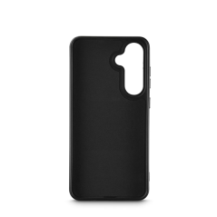 Coque Hama Fantastic Feel pour Samsung Galaxy S24 - Polyuréthane thermoplastique - Bords surélevés - Noir