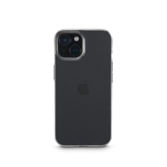 Coque Hama Always Clear pour iPhone 15 - Antidérapante - Anti-jaunissement - Polyuréthane thermoplastique - Bords surélevés - Tr