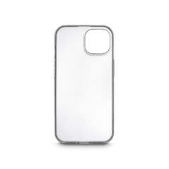 Coque Hama Always Clear pour iPhone 15 - Antidérapante - Anti-jaunissement - Polyuréthane thermoplastique - Bords surélevés - Tr