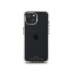 Coque Hama Extreme Protect pour iPhone 15 - Antidérapante - Polycarbonate - Protection D3O - Bords surélevés - Transparente