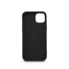 Coque Hama Fantastic Feel pour iPhone 15 - Antiadhésive, anti-salissures - Magnétique - Polyuréthane thermoplastique - Bords sur