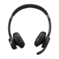 Casque Hama BT700 avec microphone omnidirectionnel flexible - Bluetooth - Arceau réglable - Portée de 10 m - Chargement USB-C -