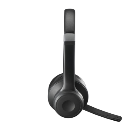 Casque Hama BT700 avec microphone omnidirectionnel flexible - Bluetooth - Arceau réglable - Portée de 10 m - Chargement USB-C -