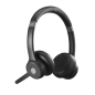 Casque Hama BT700 avec microphone omnidirectionnel flexible - Bluetooth - Arceau réglable - Portée de 10 m - Chargement USB-C -