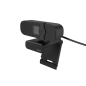 Webcam Hama C-400 HD 1080p - Câble de 1,8 m - USB-A 2.0 - Microphone intégré - Protection anti-espion - Indicateur LED - Mode UV