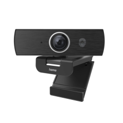 Webcam Hama C-900 Pro UHD 4K - Câble de 1,8 m - USB-C 3.0 - Microphone intégré - Protection anti-espion - Indicateur LED - Mode
