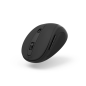 Souris optique sans fil Hama MW-400 V2 pour droitiers - 1600 dpi - Ergonomique - Portée de 10 m - USB-A RF 2,4 GHz - 6 boutons -