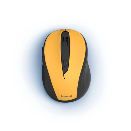 Souris optique sans fil Hama MW-400 V2 pour droitiers - 1600 dpi - Ergonomique - Portée de 10 m - USB-A RF 2,4 GHz - 6 boutons -