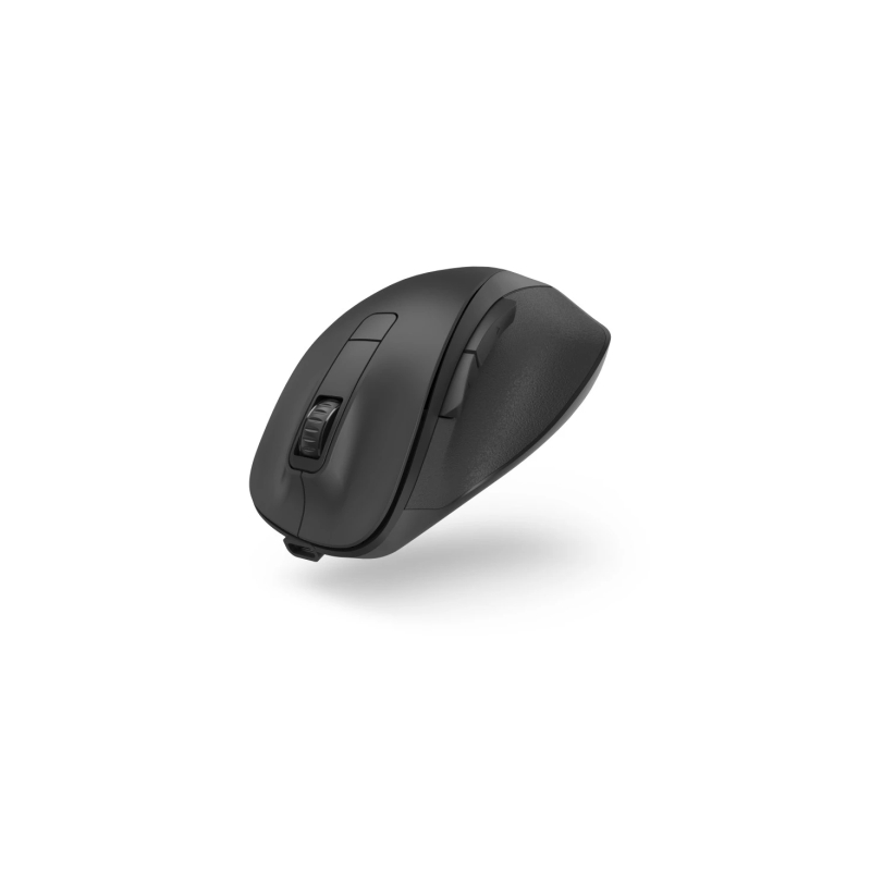 Souris optique sans fil Hama MW-500 pour droitiers - 1600 dpi - Ergonomique - 6 boutons - Portée de 10 m - Rechargeable - Silenc