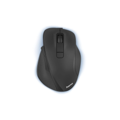 Souris optique sans fil Hama MW-500 pour droitiers - 1600 dpi - Ergonomique - 6 boutons - Portée de 10 m - Rechargeable - Silenc